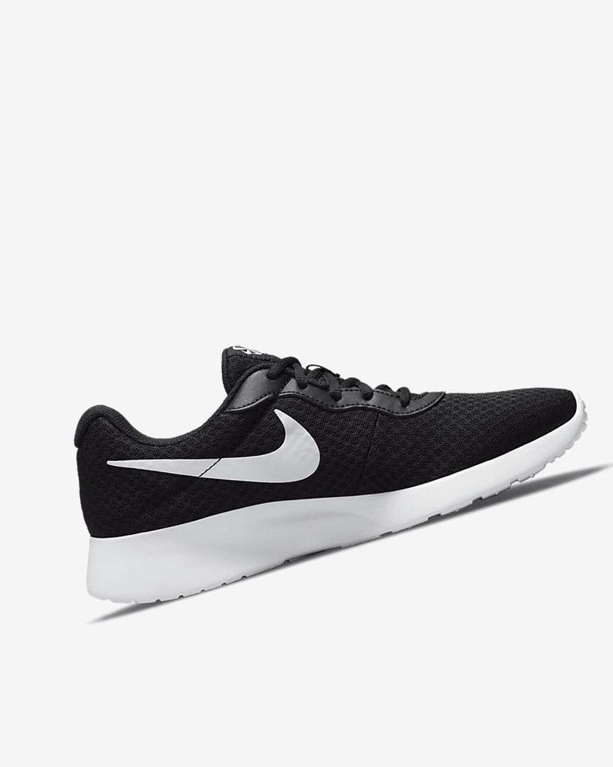 Black / Black / White Women's Nike Tanjun Sneakers | UK4674