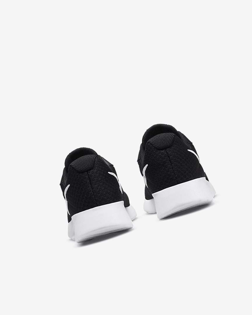 Black / Black / White Women's Nike Tanjun Sneakers | UK4674