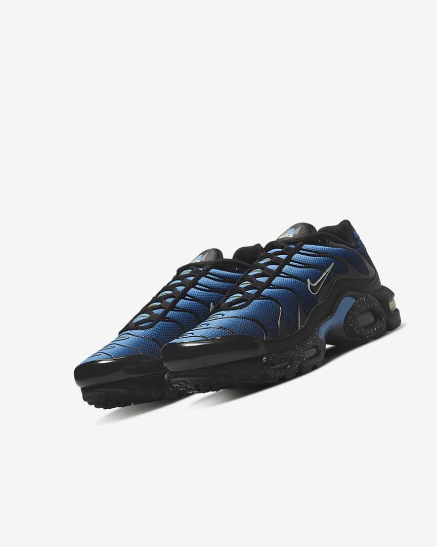 Black / Blue / Light Burgundy Boys' Nike Air Max Plus Sneakers | UK5099