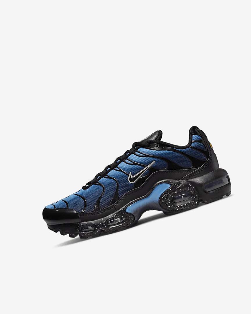 Black / Blue / Light Burgundy Boys\' Nike Air Max Plus Sneakers | UK5099