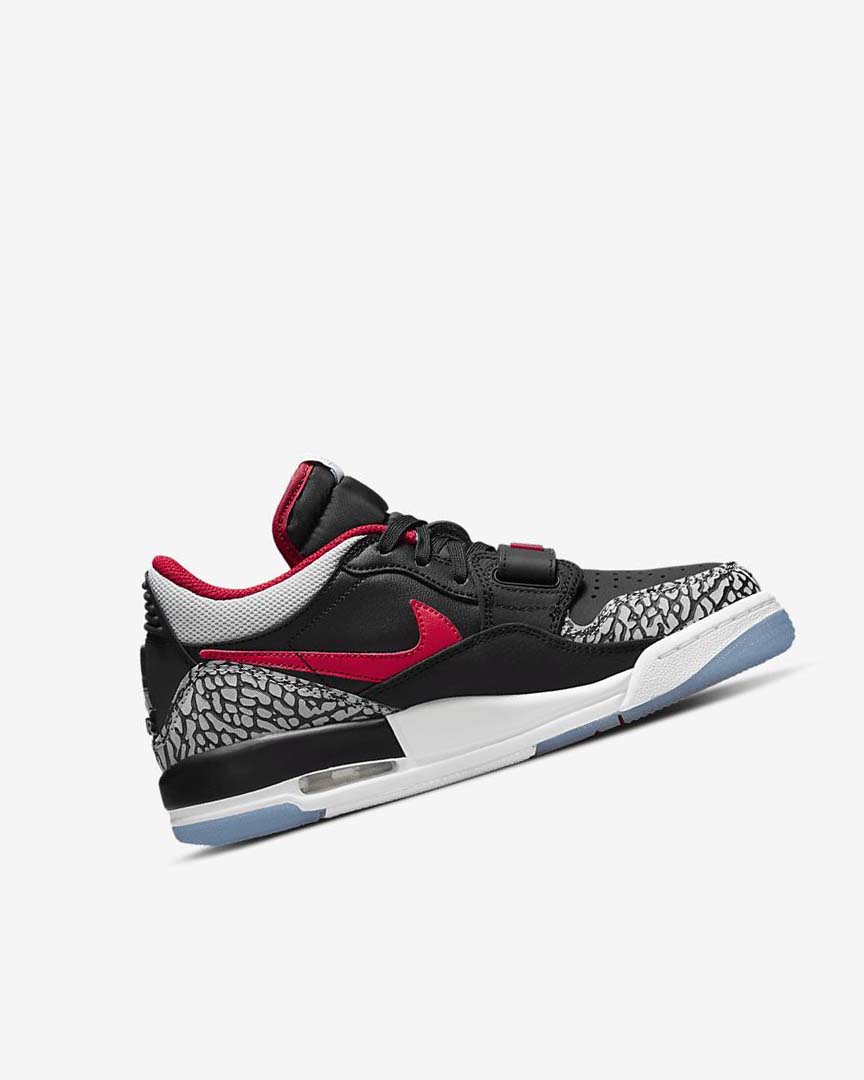 Black / Blue / Red / Grey Boys' Nike Air Jordan Legacy 312 Low Basketball Shoes | UK1118