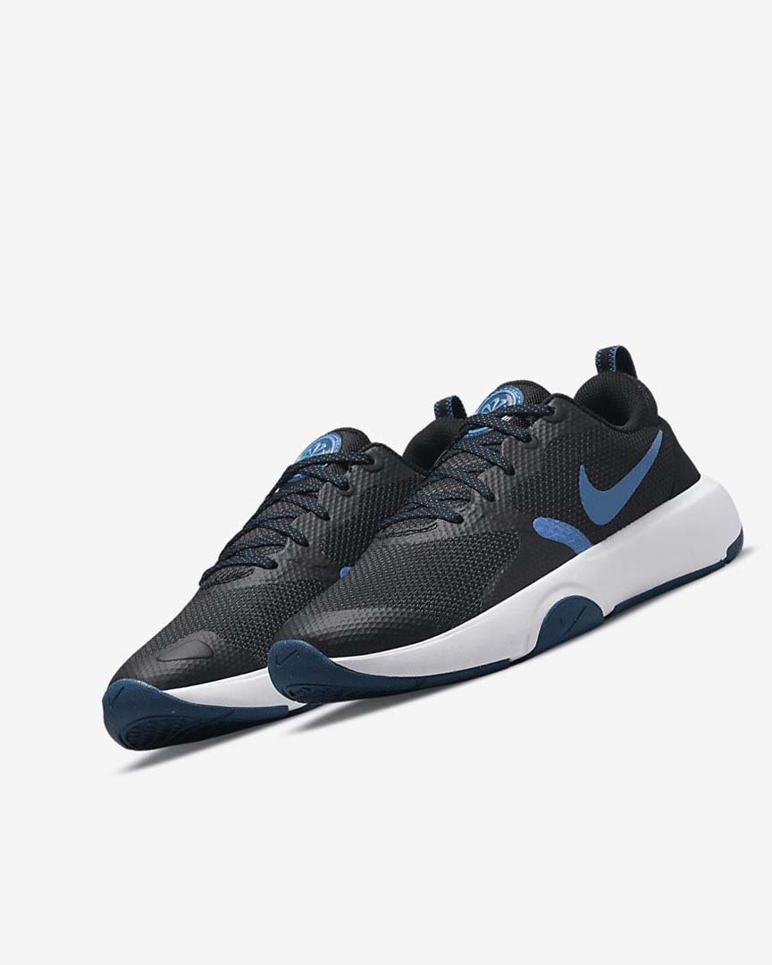 Black / Blue / White Women's Nike City Rep TR Training Shoes | UK1200