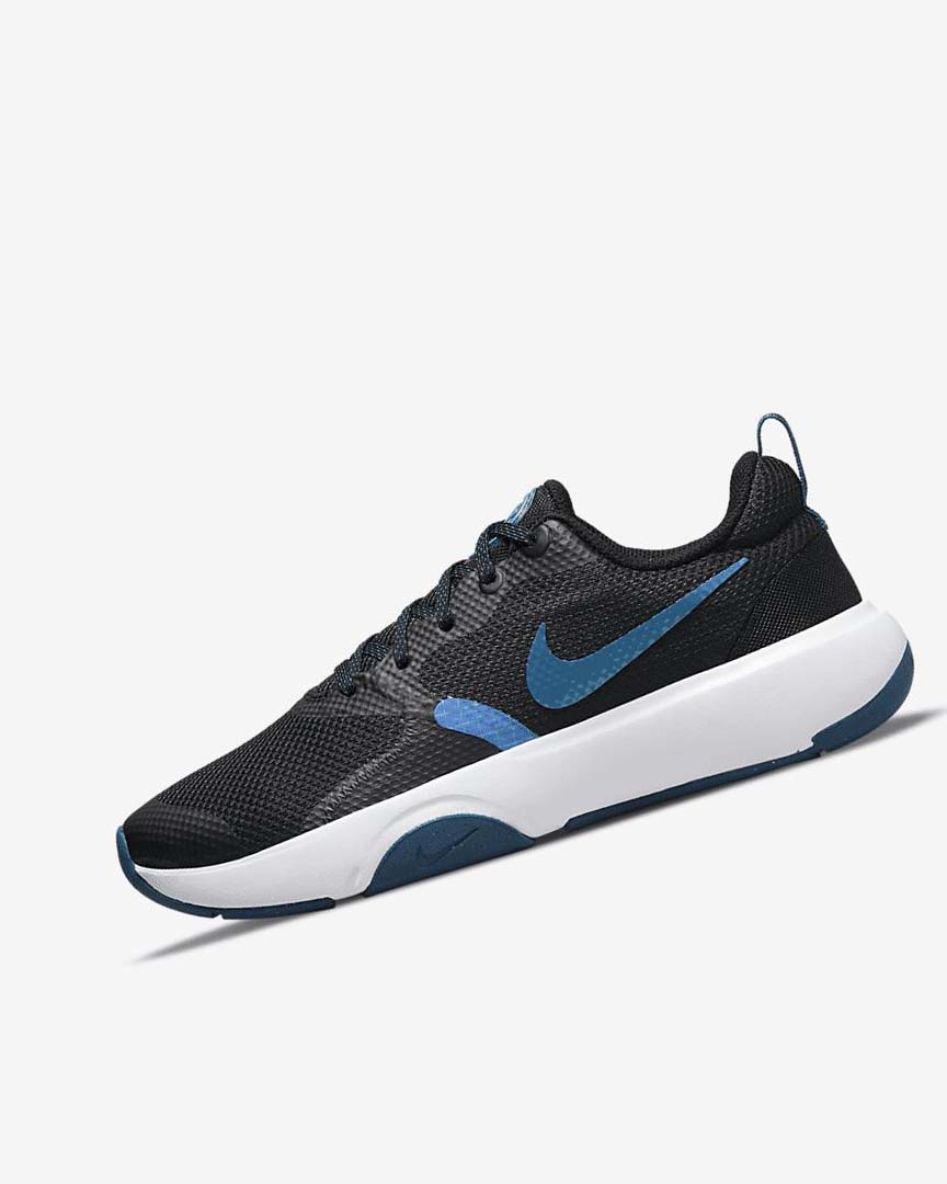 Black / Blue / White Women\'s Nike City Rep TR Training Shoes | UK1200