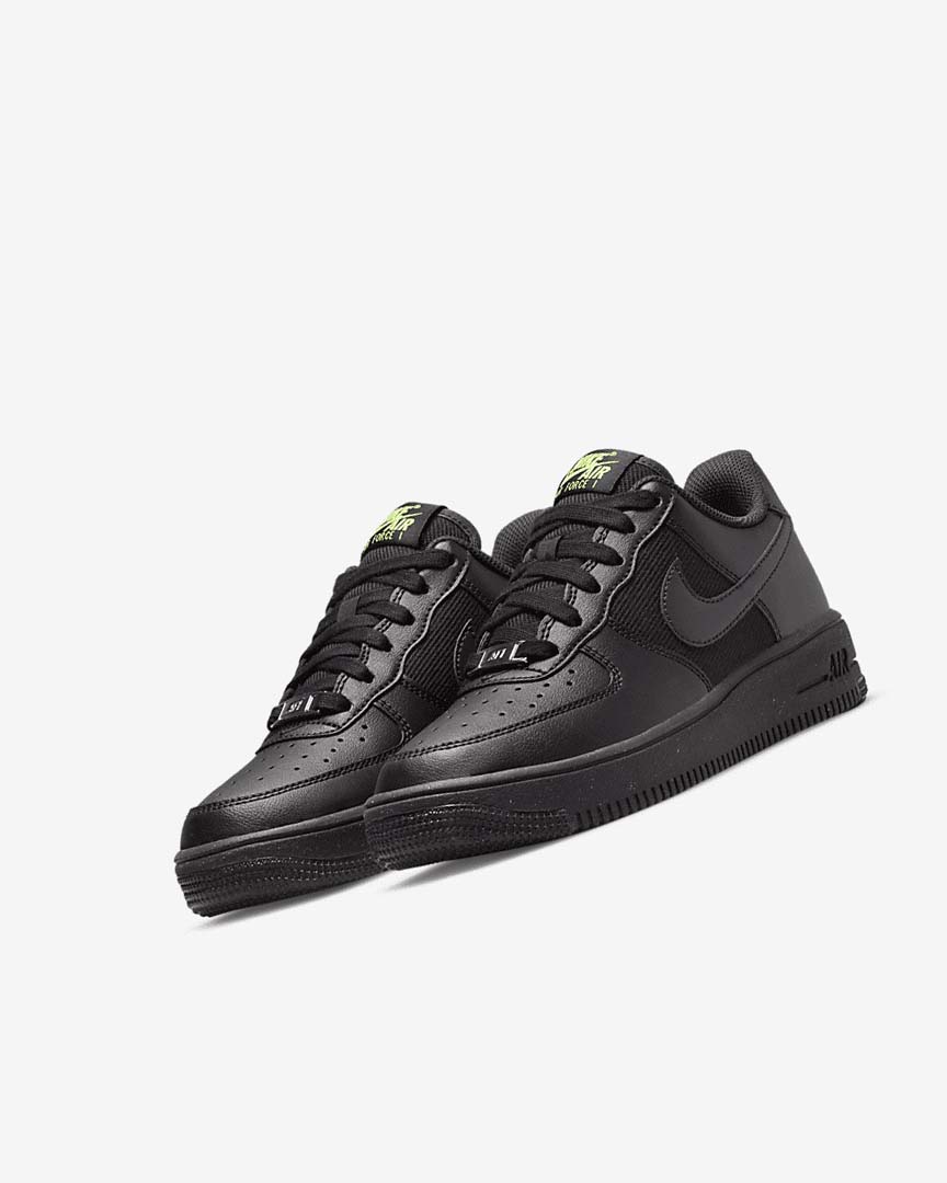 Black Boys' Nike Air Force 1 Crater Next Nature Sneakers | UK3226