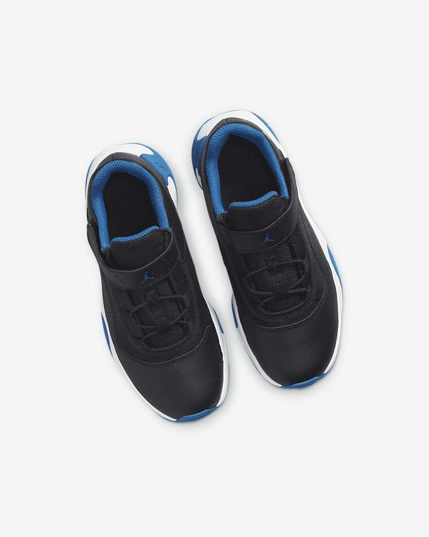 Black / Dark Blue / White Boys' Nike Jordan 11 CMFT Low Shoes | UK2606