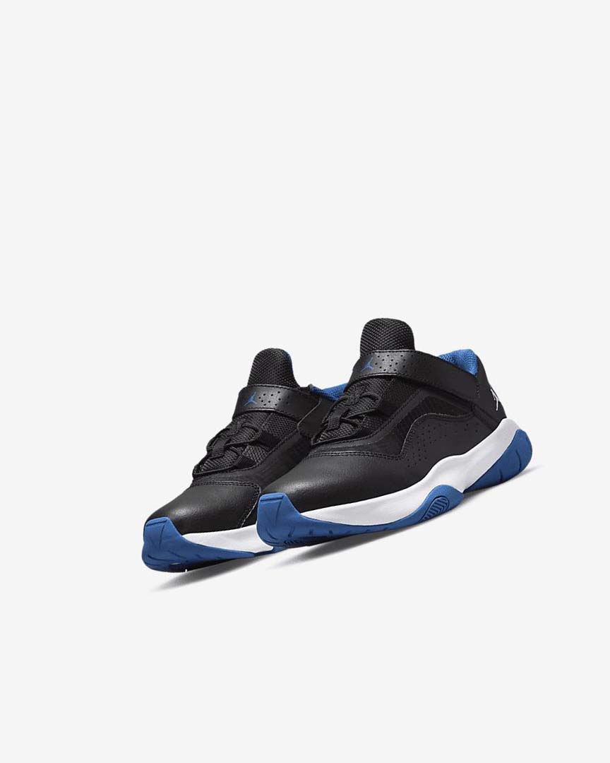 Black / Dark Blue / White Boys' Nike Jordan 11 CMFT Low Shoes | UK2606