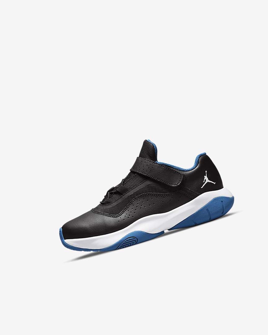 Black / Dark Blue / White Boys\' Nike Jordan 11 CMFT Low Shoes | UK2606