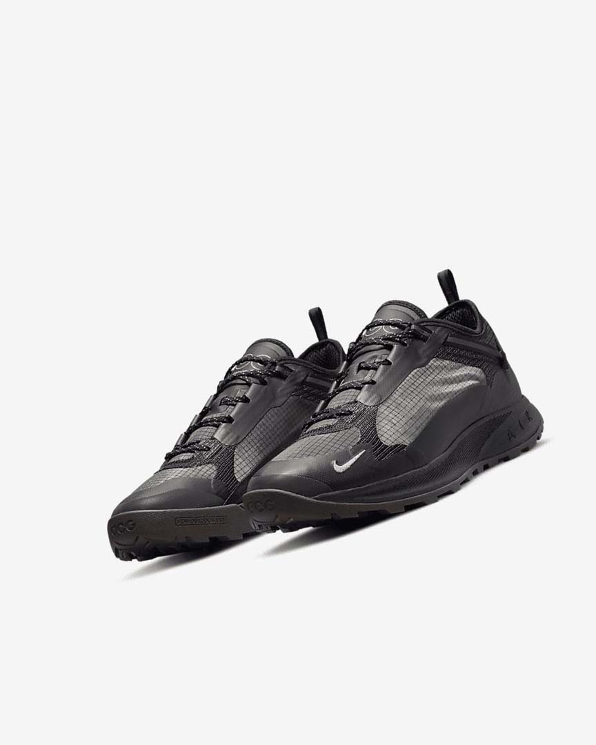 Black / Dark Grey / Black Women's Nike ACG Air Nasu 2 Sneakers | UK5574