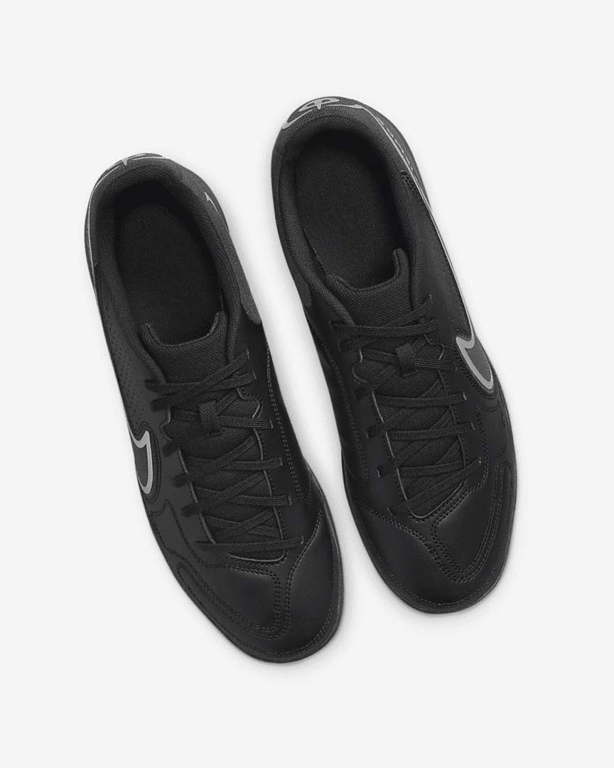 Black / Dark Grey / Black Women's Nike Tiempo Legend 9 Club IC Football Shoes | UK4878