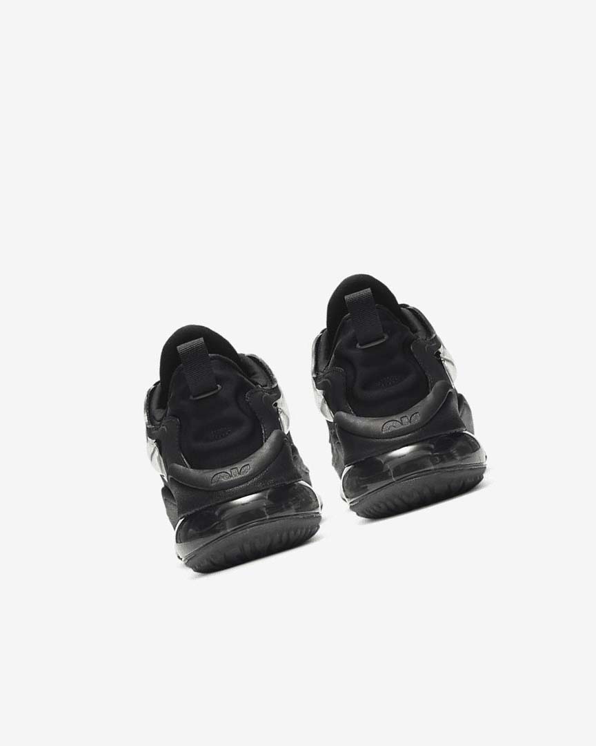 Black / Dark Grey Boys' Nike Air Max Zephyr Shoes | UK2551