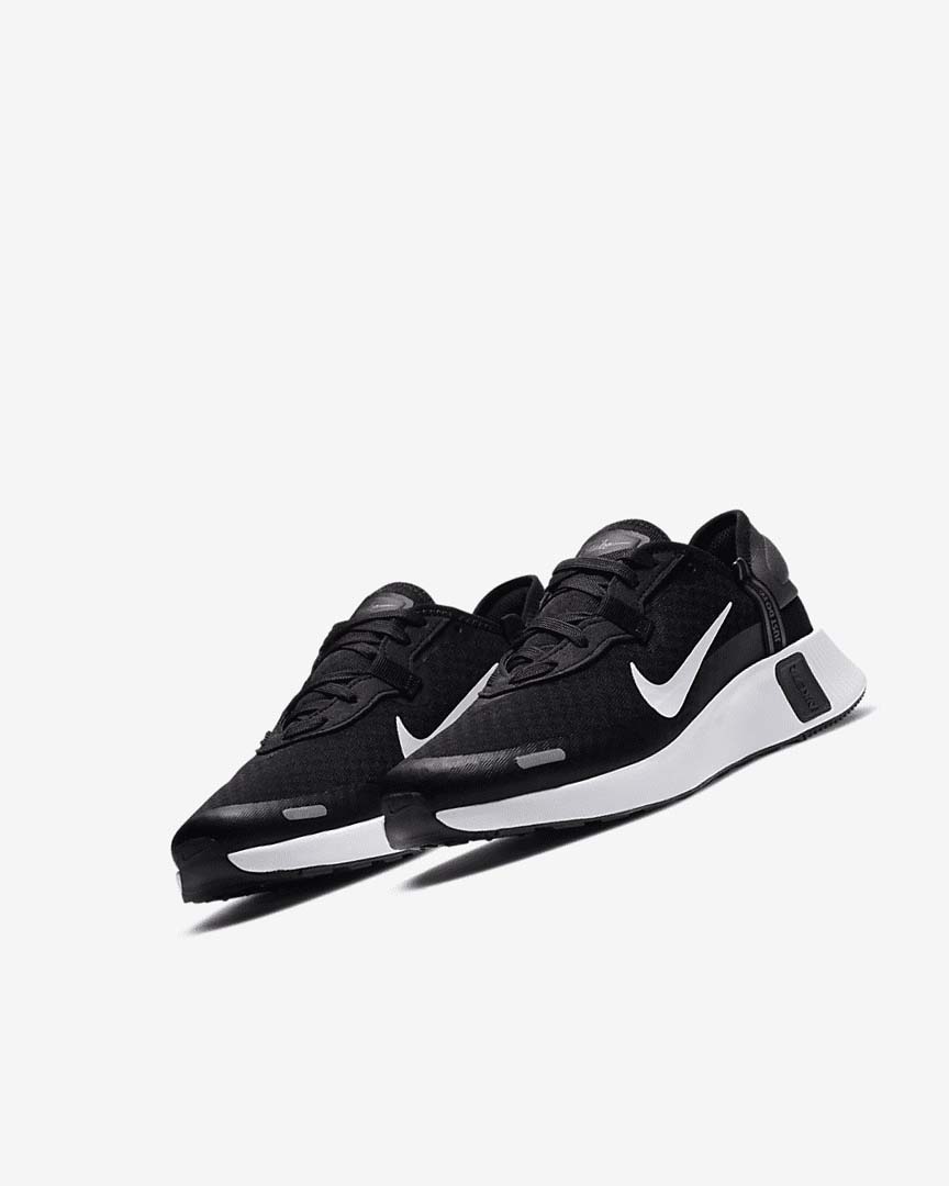 Black / Dark Grey / Grey / White Girls' Nike Reposto Shoes | UK2220