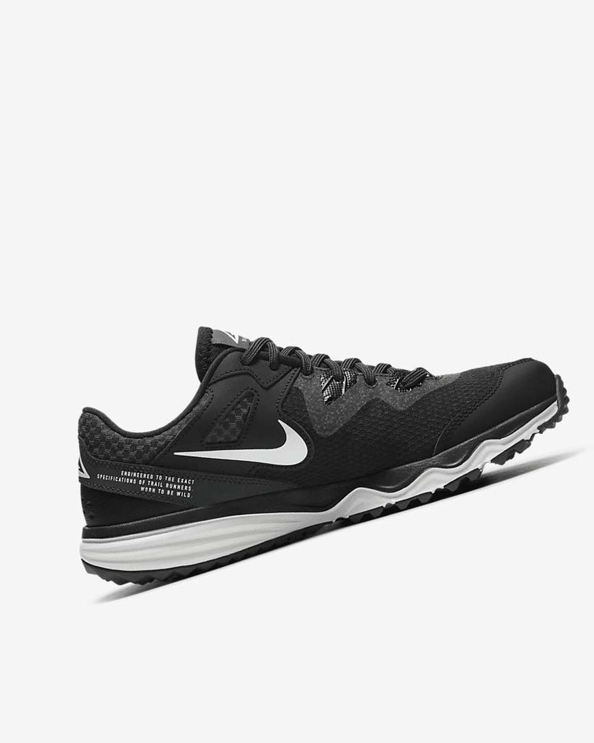 Black / Dark Grey / Grey / White Women's Nike Juniper Trail Trail Running Shoes | UK1125