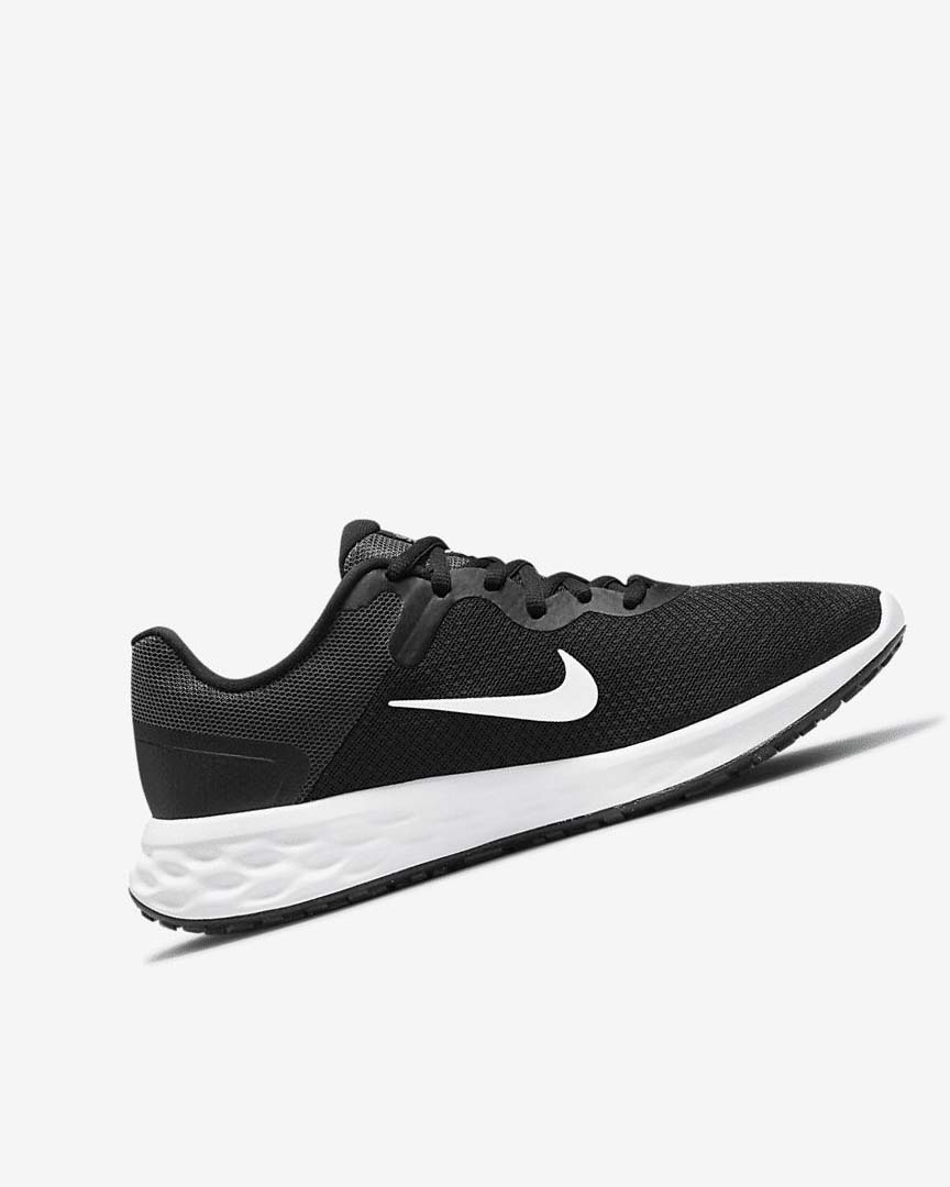 Black / Dark Grey / Grey / White Women's Nike Revolution 6 Next Nature Running Shoes | UK5230