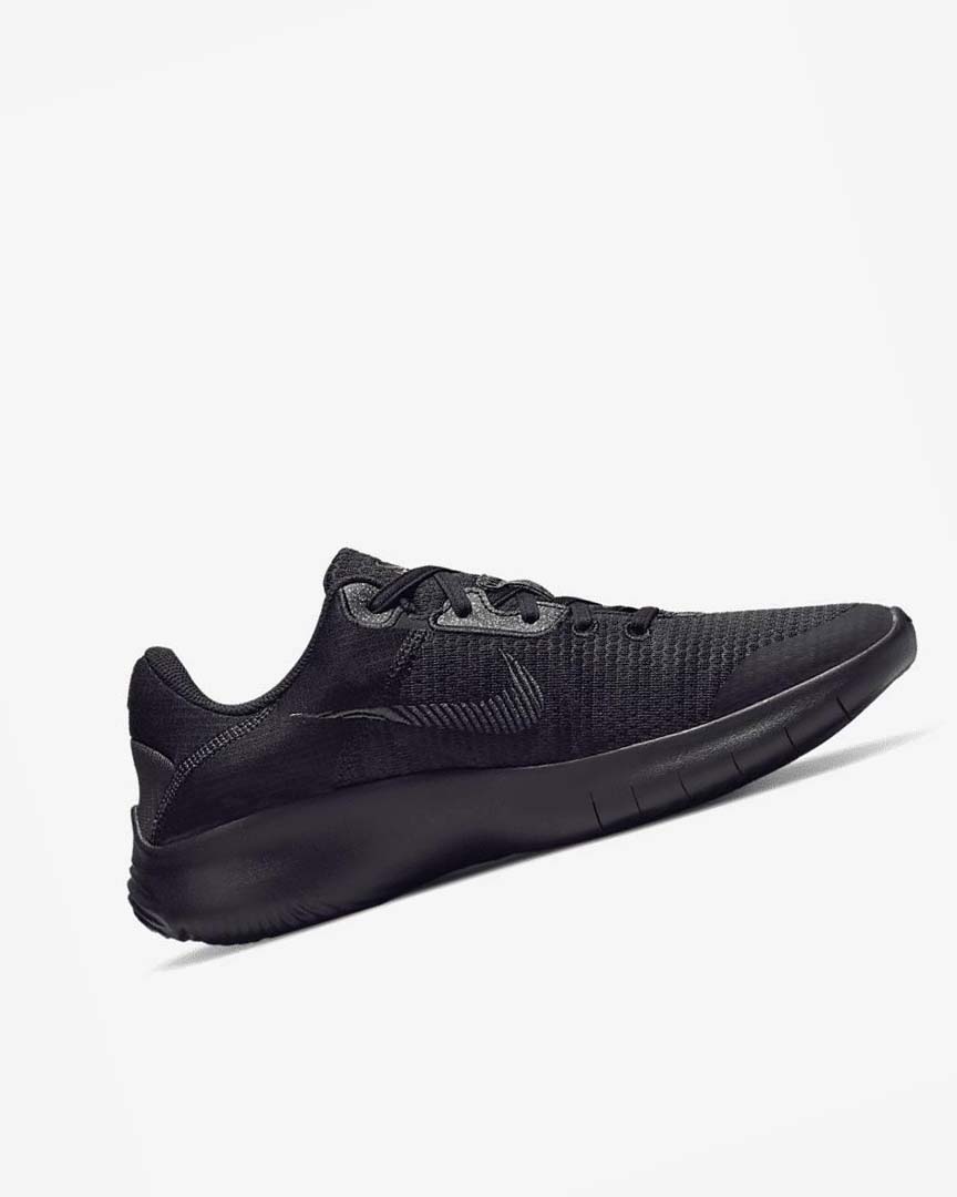 Black / Dark Grey Men's Nike Flex Experience Run 11 Next Nature Running Shoes | UK2696