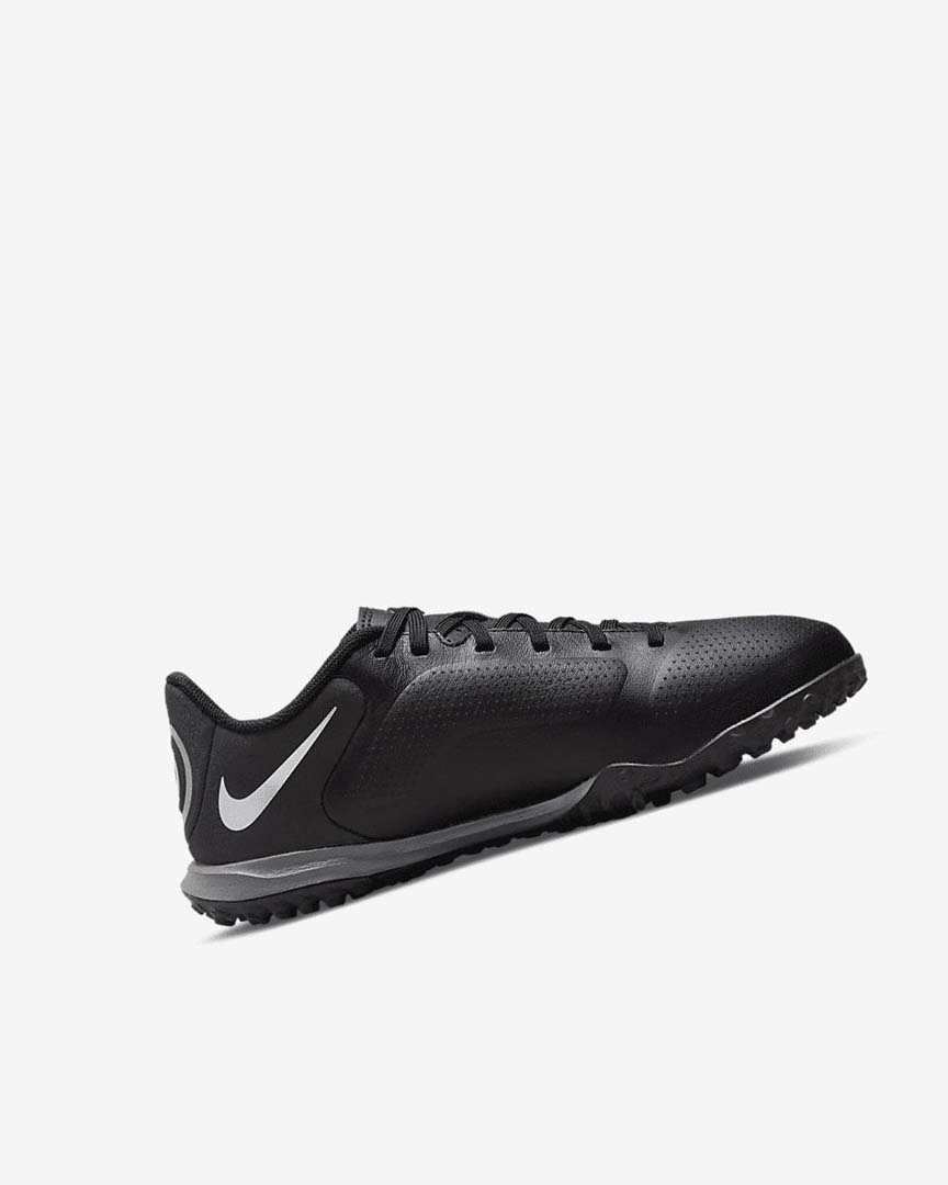 Black / Dark Grey / Metal Gold / Black Boys' Nike Jr. Tiempo Legend 9 Academy TF Football Shoes | UK5428