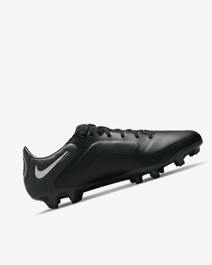 Black / Dark Grey / Metal Gold / Metal Dark Grey Women's Nike Tiempo Legend 9 Pro FG Football Boots | UK4964