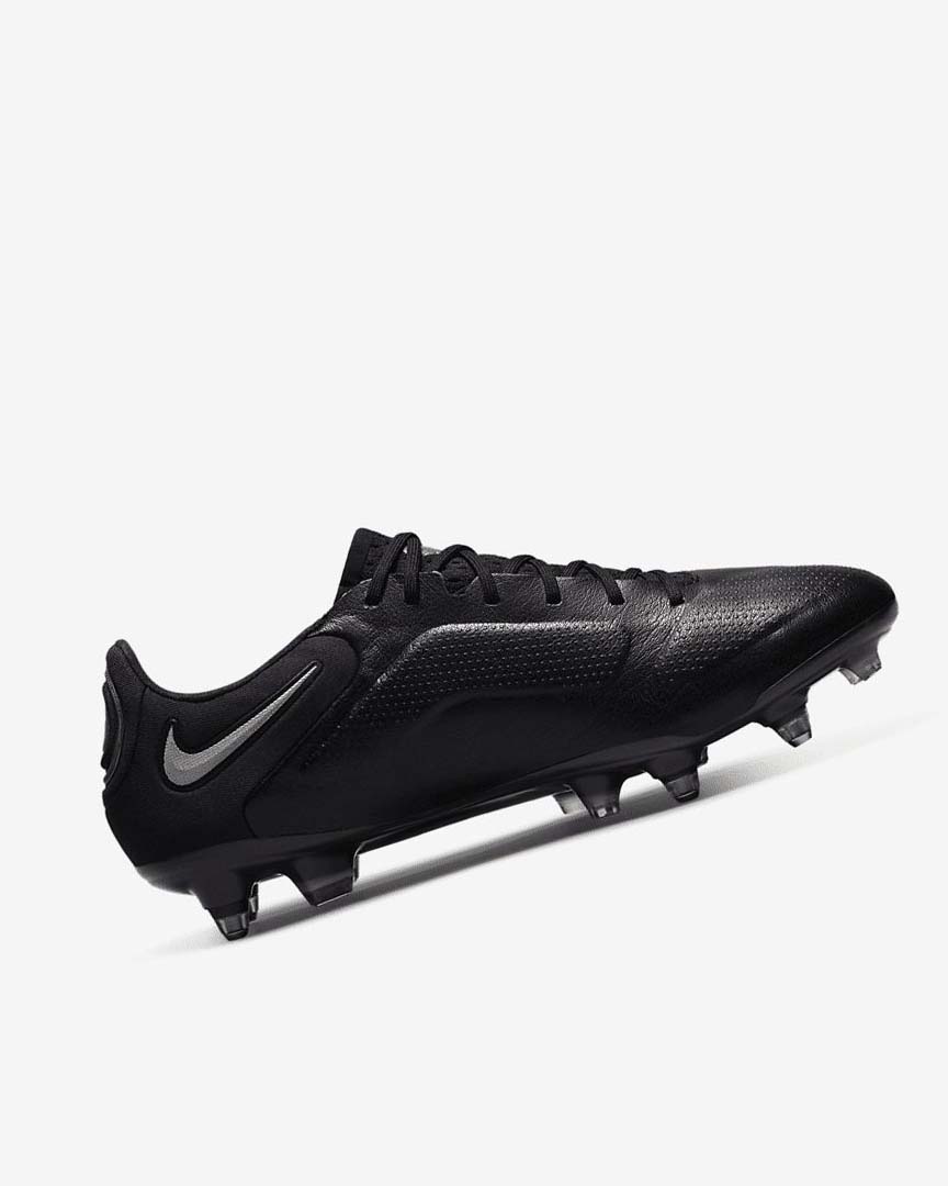 Black / Dark Grey / Metal Gold / Metal Dark Grey Women's Nike Tiempo Legend 9 Elite SG-Pro AC Football Boots | UK5309