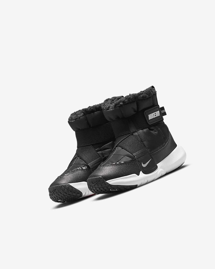 Black / Dark Grey / Red / White Girls' Nike Flex Advance Boots | UK4803