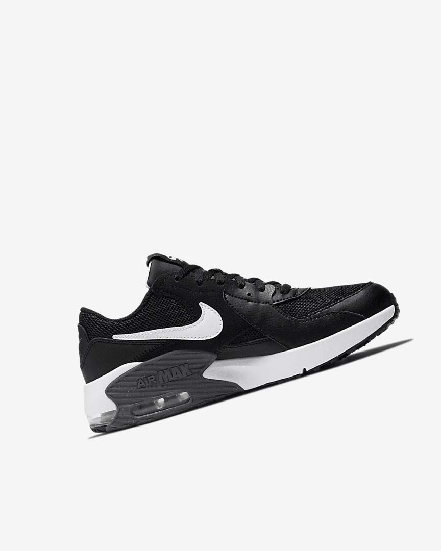 Black / Dark Grey / White Boys' Nike Air Max Excee Sneakers | UK5383