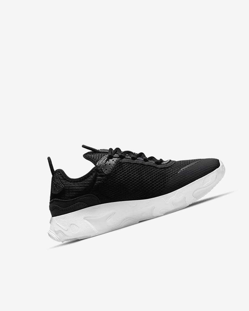 Black / Dark Grey / White Boys' Nike React Live Sneakers | UK3252