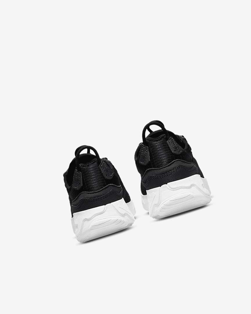 Black / Dark Grey / White Boys' Nike React Live Sneakers | UK3252