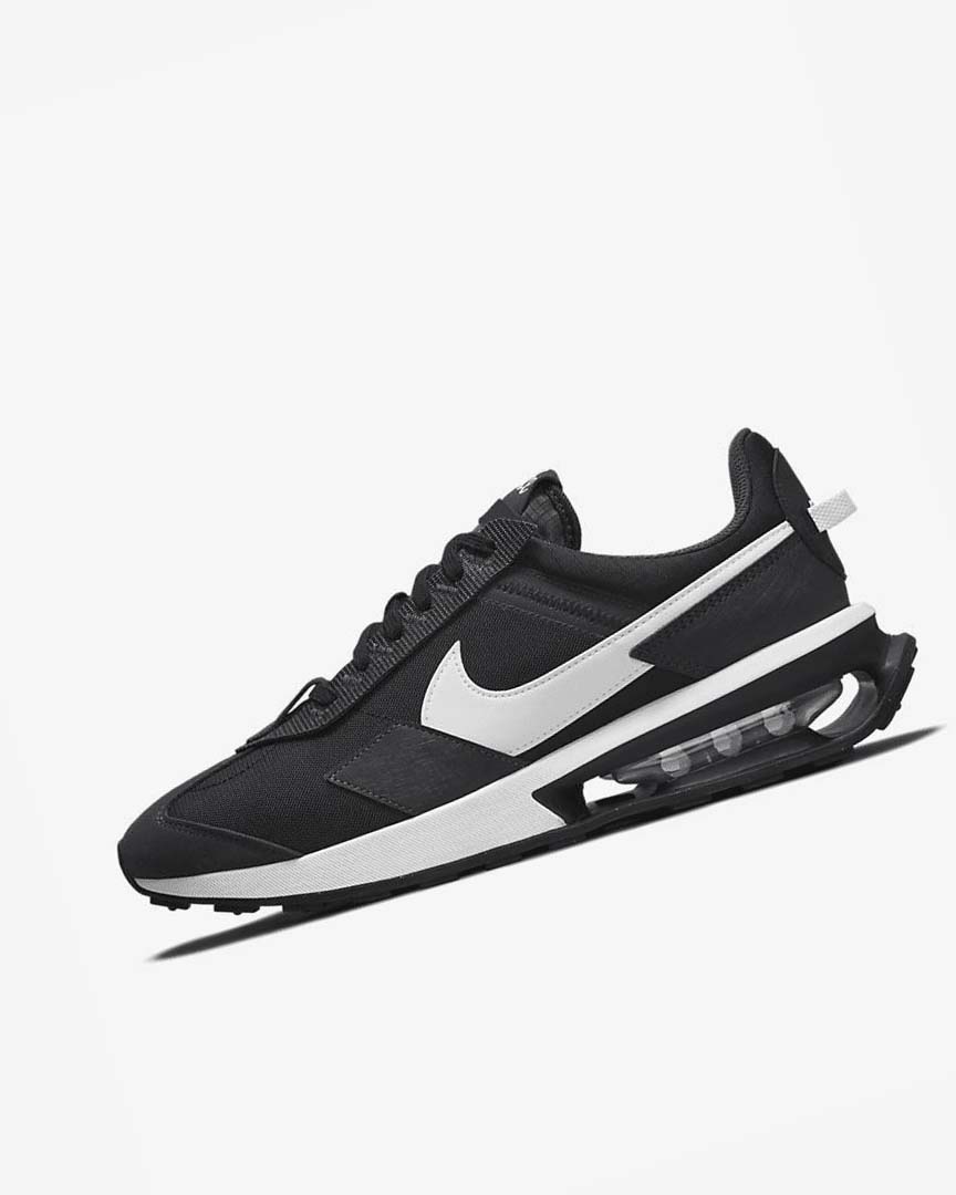 Black / Dark Grey / White Men\'s Nike Air Max Pre-Day Sneakers | UK5111