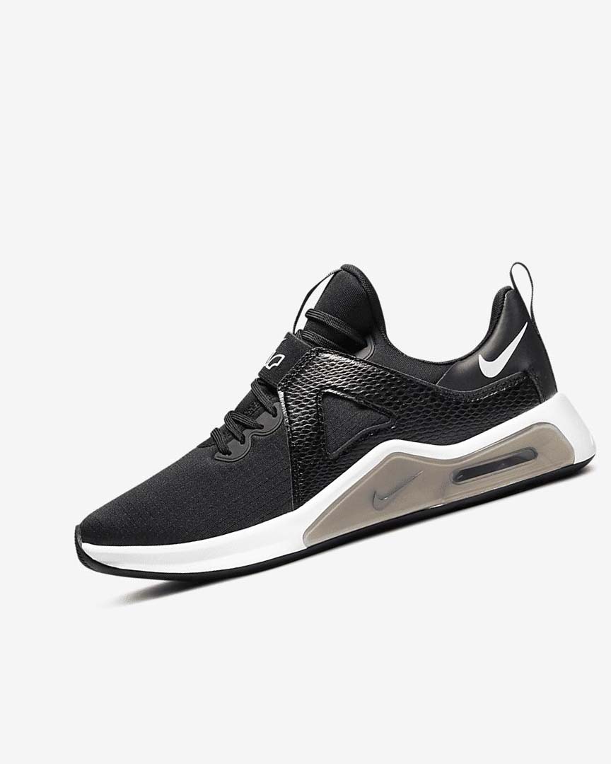 Black / Dark Grey / White Women\'s Nike Air Max Bella TR 5 Training Shoes | UK1199