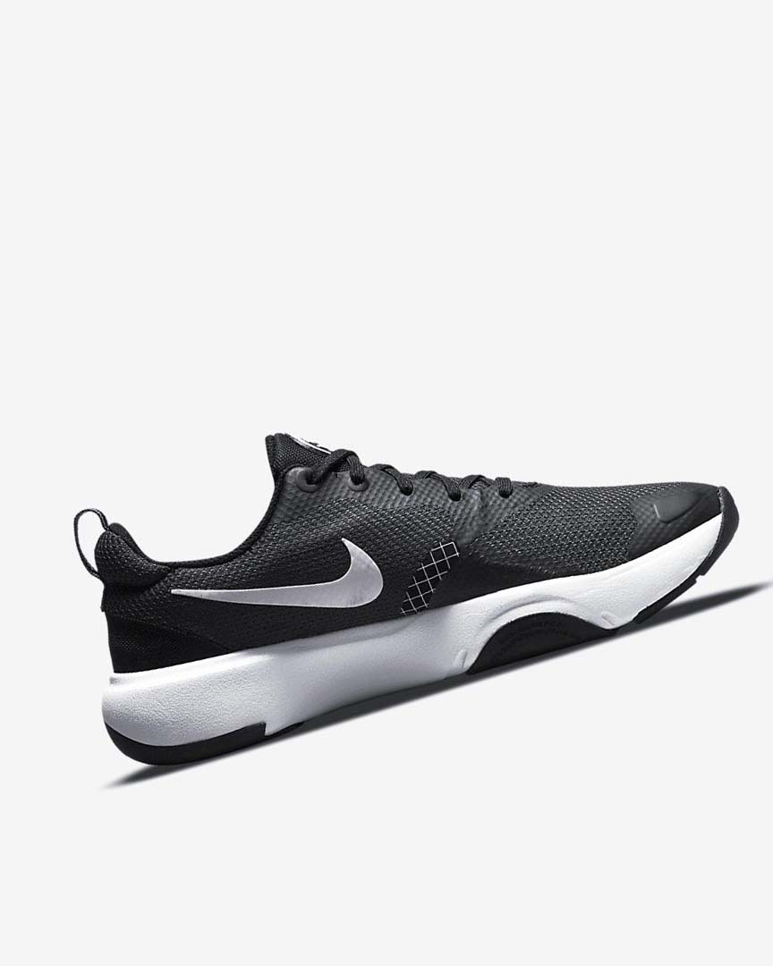 Black / Dark Grey / White Women's Nike City Rep TR Training Shoes | UK5326