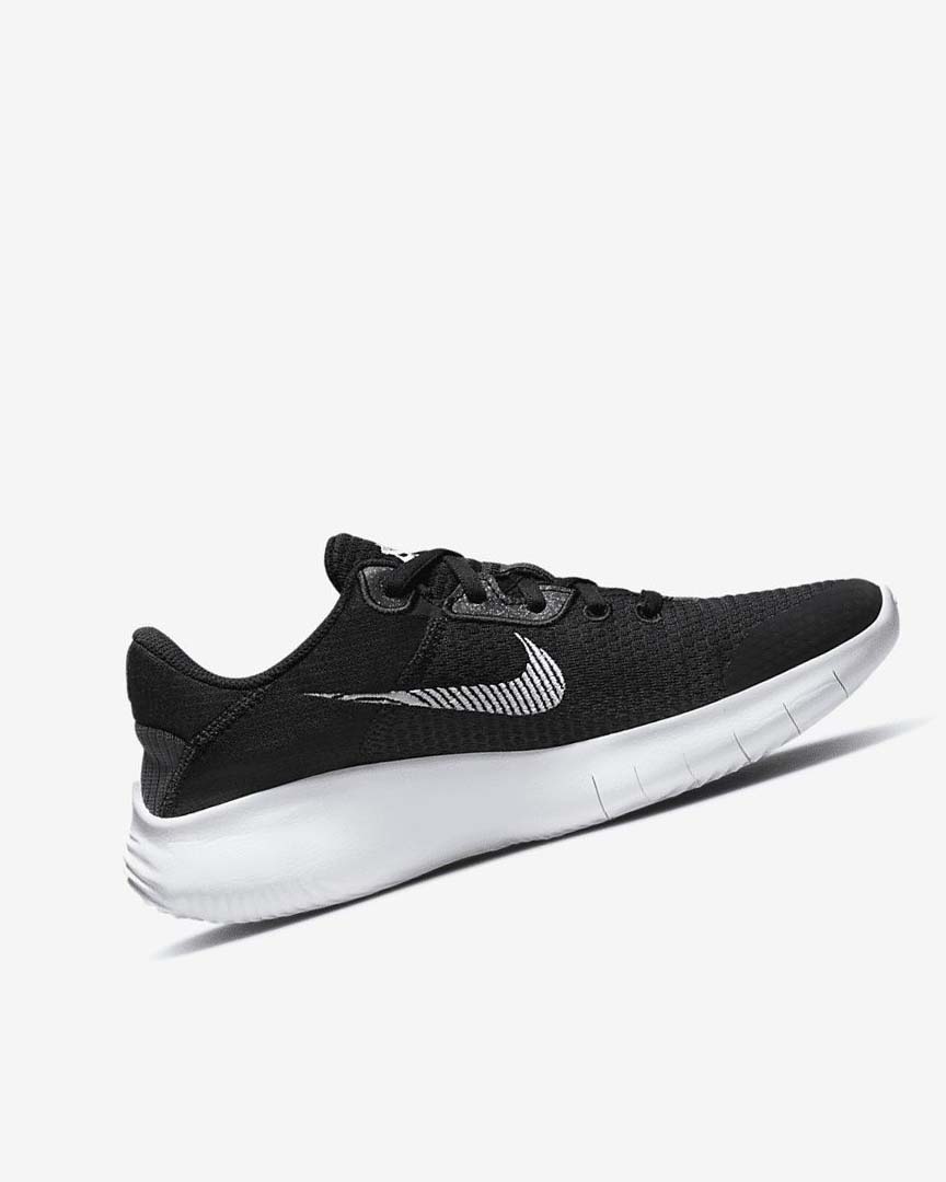 Black / Dark Grey / White Women's Nike Flex Experience Run 11 Next Nature Running Shoes | UK2774