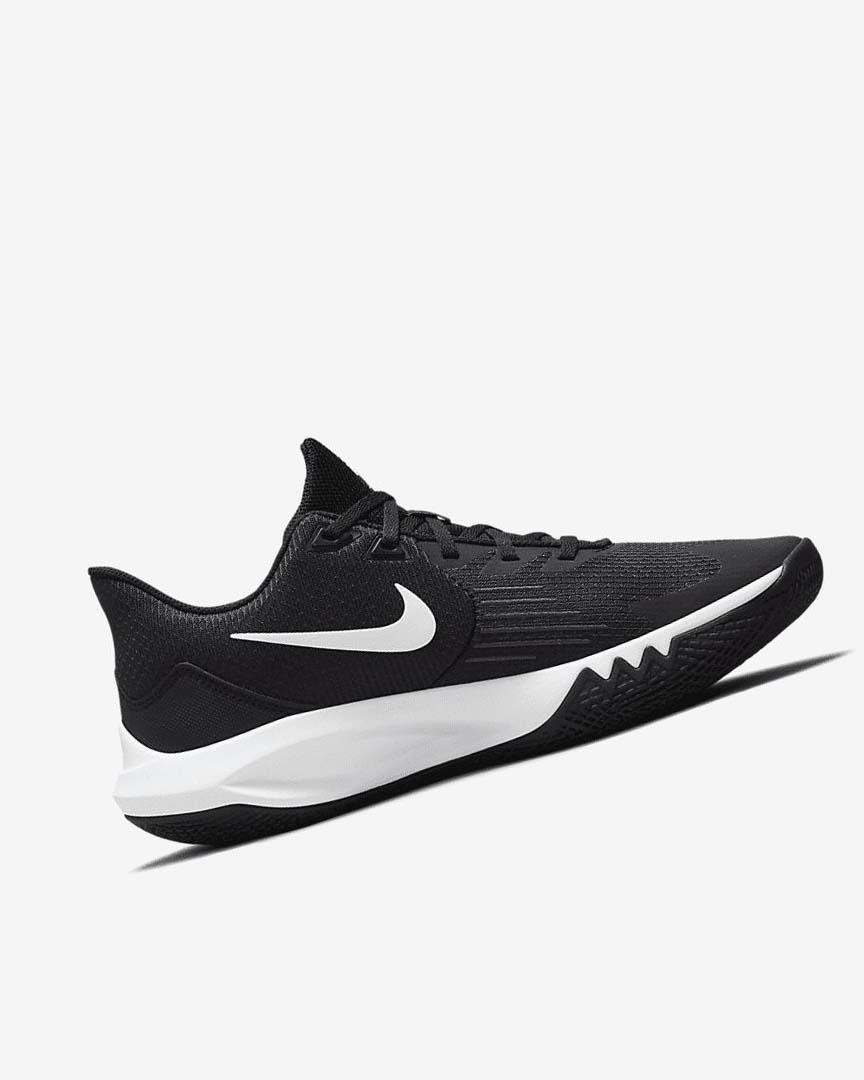 Black / Dark Grey / White Women's Nike Precision 5 Basketball Shoes | UK2435