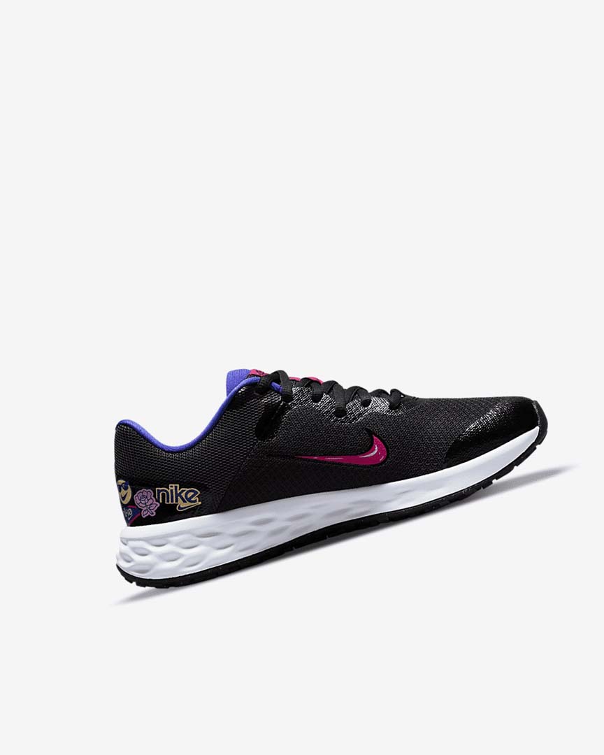 Black Girls' Nike Revolution 6 SE Running Shoes | UK2791