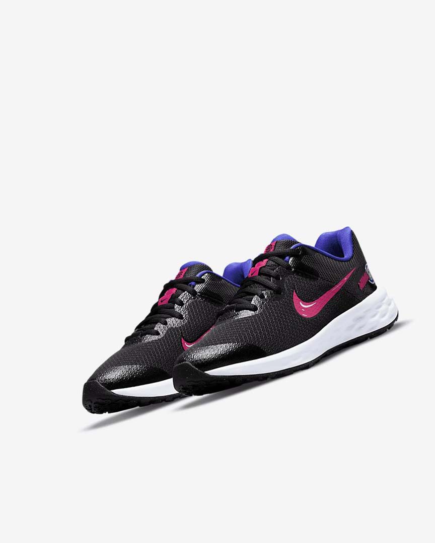 Black Girls' Nike Revolution 6 SE Running Shoes | UK2791