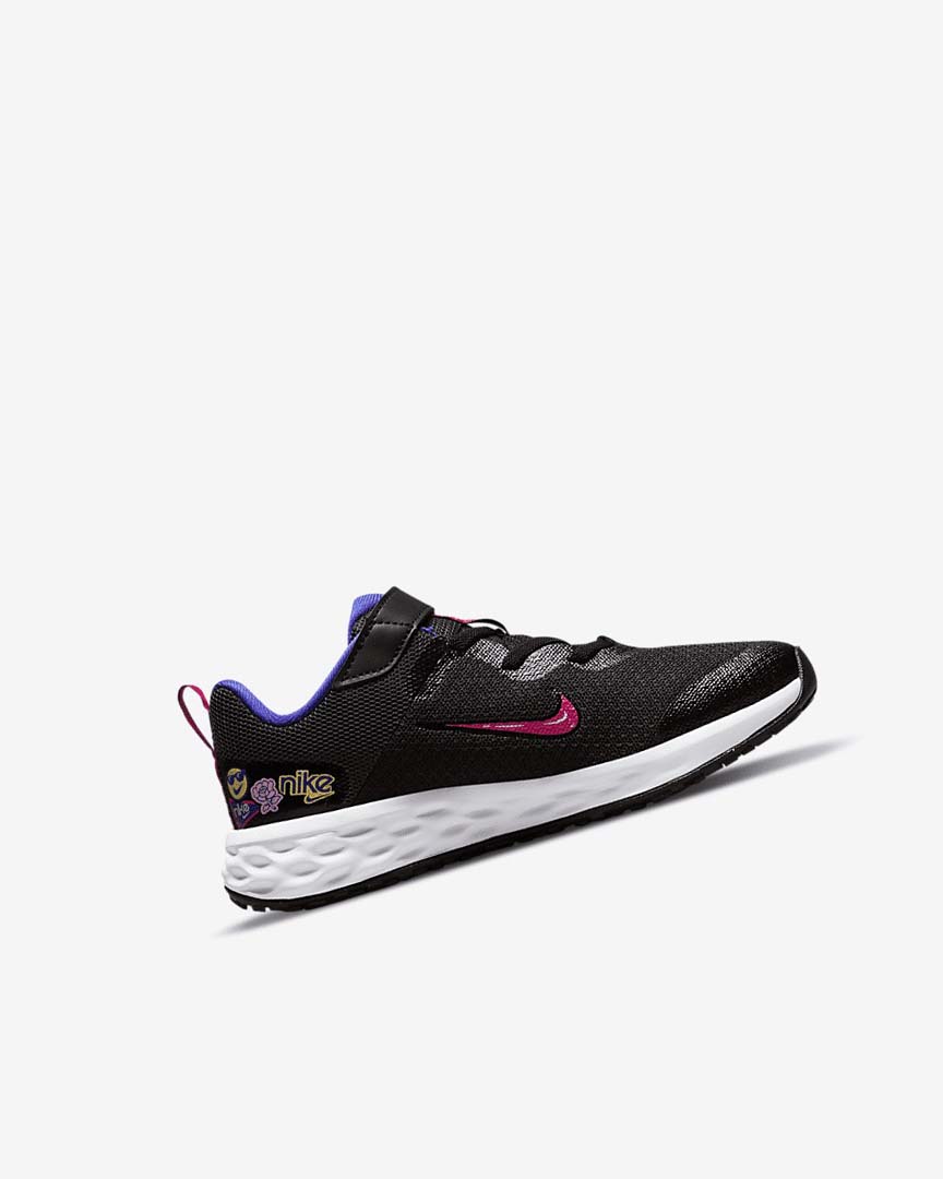 Black Girls' Nike Revolution 6 SE Shoes | UK5203