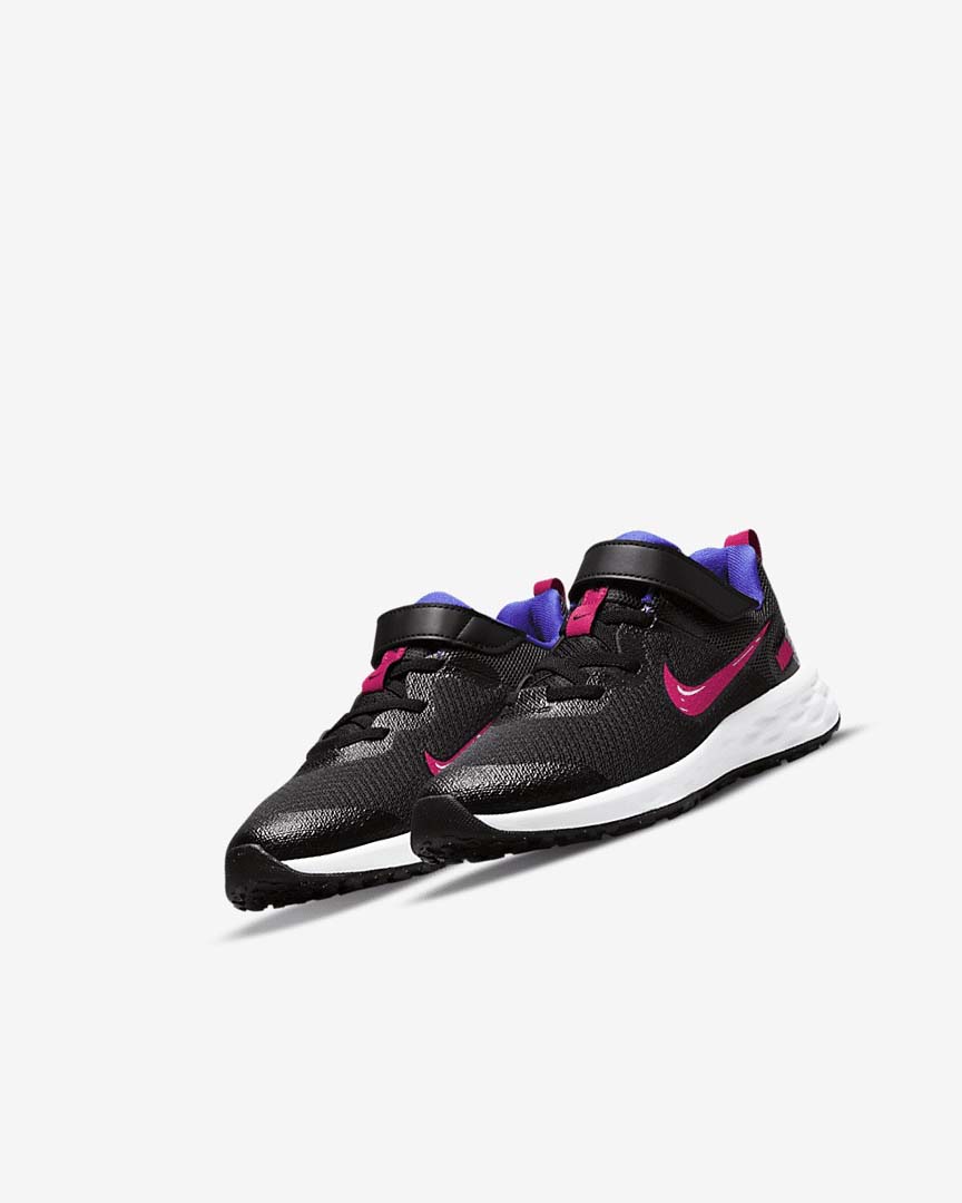 Black Girls' Nike Revolution 6 SE Shoes | UK5203