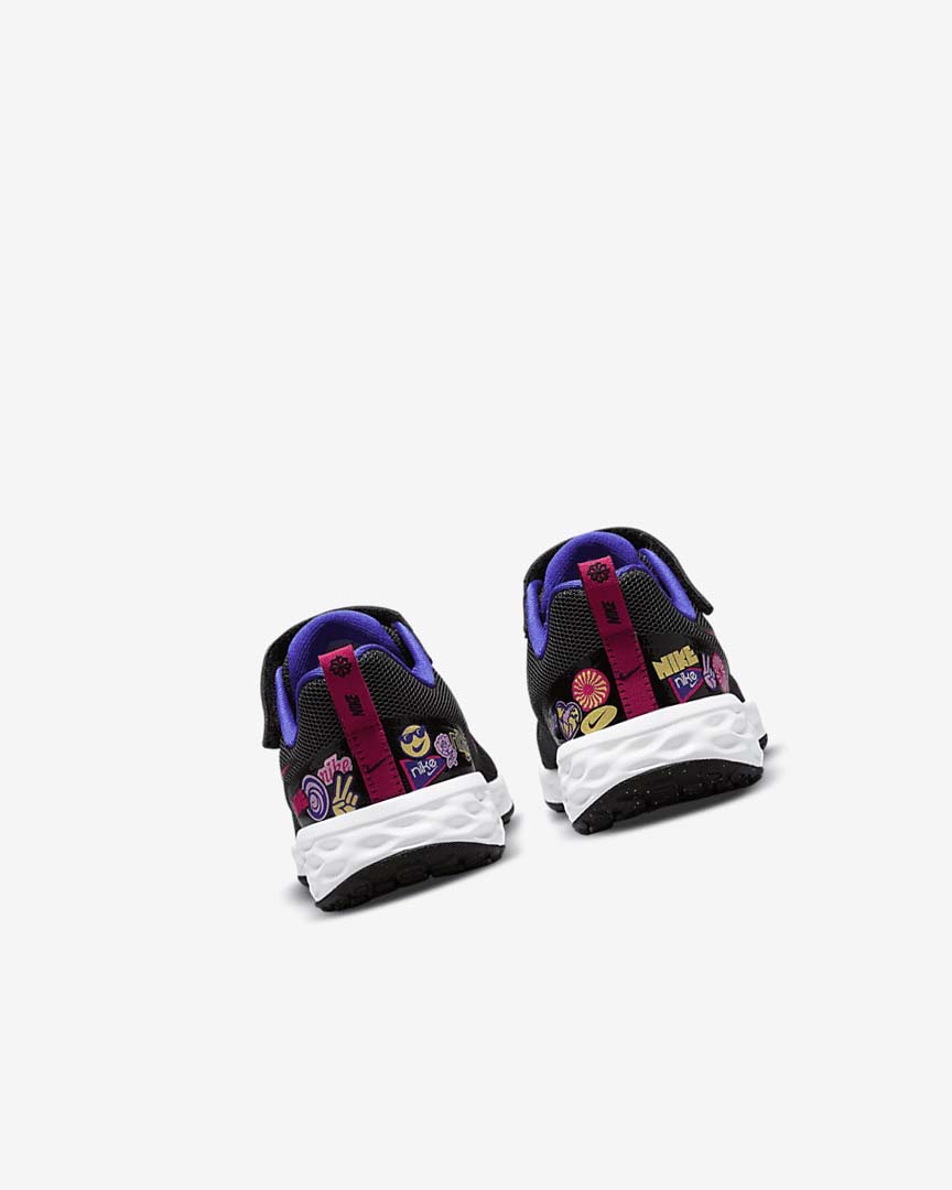 Black Girls' Nike Revolution 6 SE Shoes | UK5203