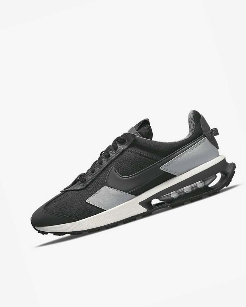 Black / Grey / Grey / Dark Grey Men\'s Nike Air Max Pre-Day Sneakers | UK2806