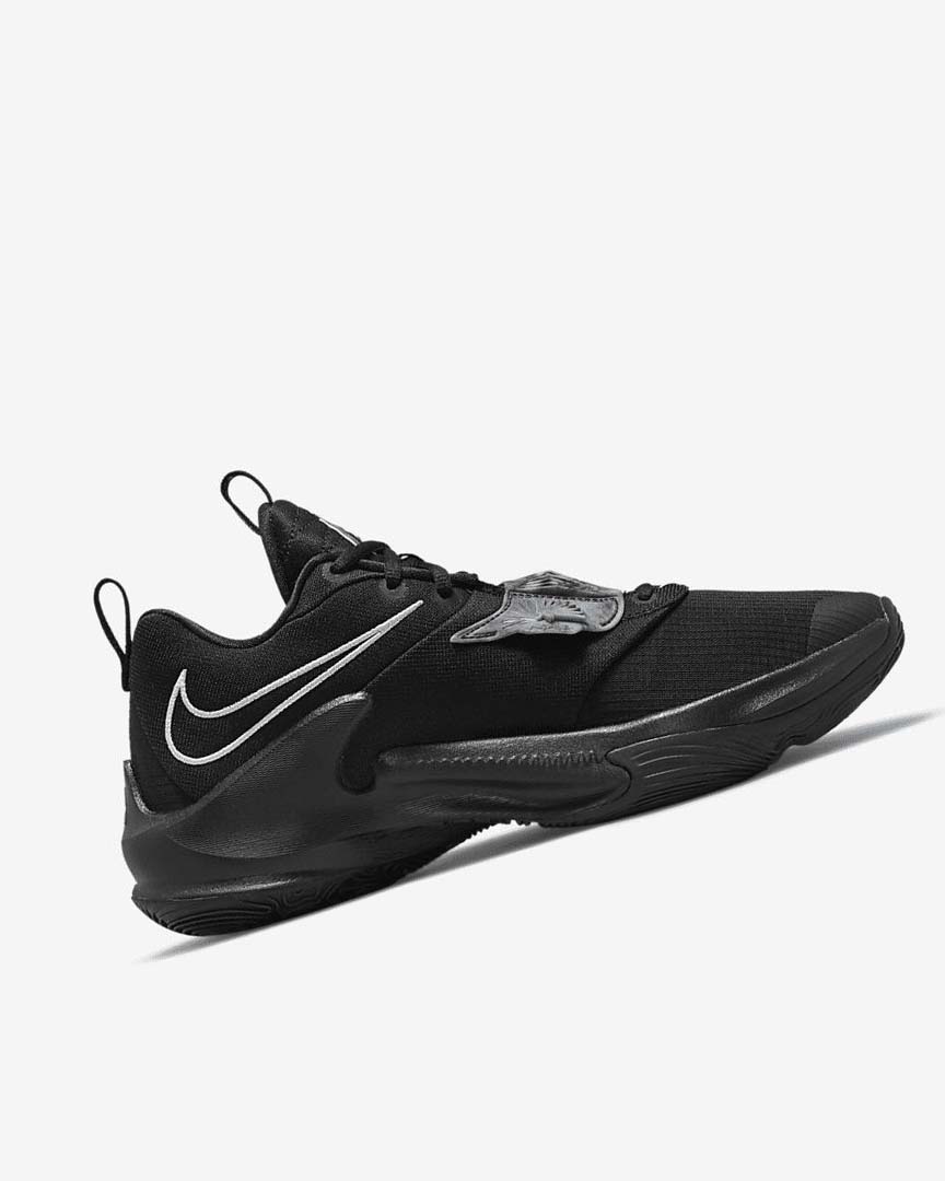 Black / Grey / Pink / Metal Silver Women's Nike Zoom Freak 3 Basketball Shoes | UK4668