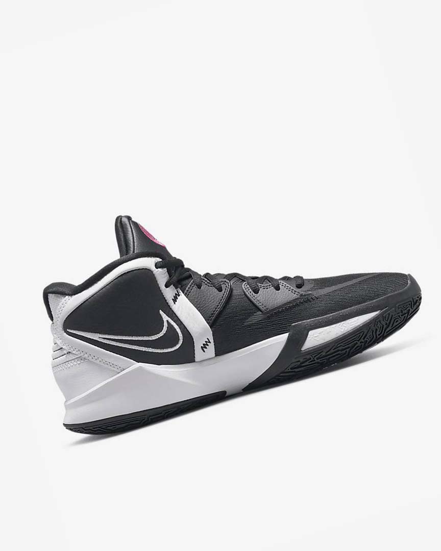 Black / Grey / Pink / White Men's Nike Kyrie Infinity Basketball Shoes | UK4712