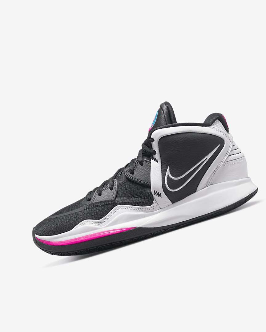 Black / Grey / Pink / White Women\'s Nike Kyrie Infinity Basketball Shoes | UK4891