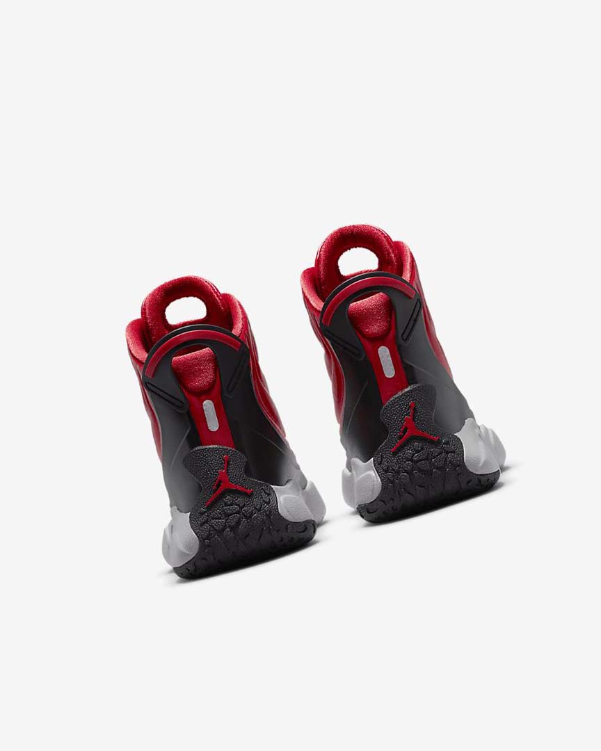 Black / Grey / Red Boys' Nike Jordan Drip 23 Rain Boots | UK2699