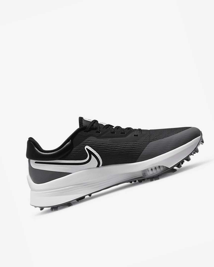 Black / Grey / Turquoise / White Men's Nike Air Zoom Infinity Tour NEXT% Golf Shoes | UK2269