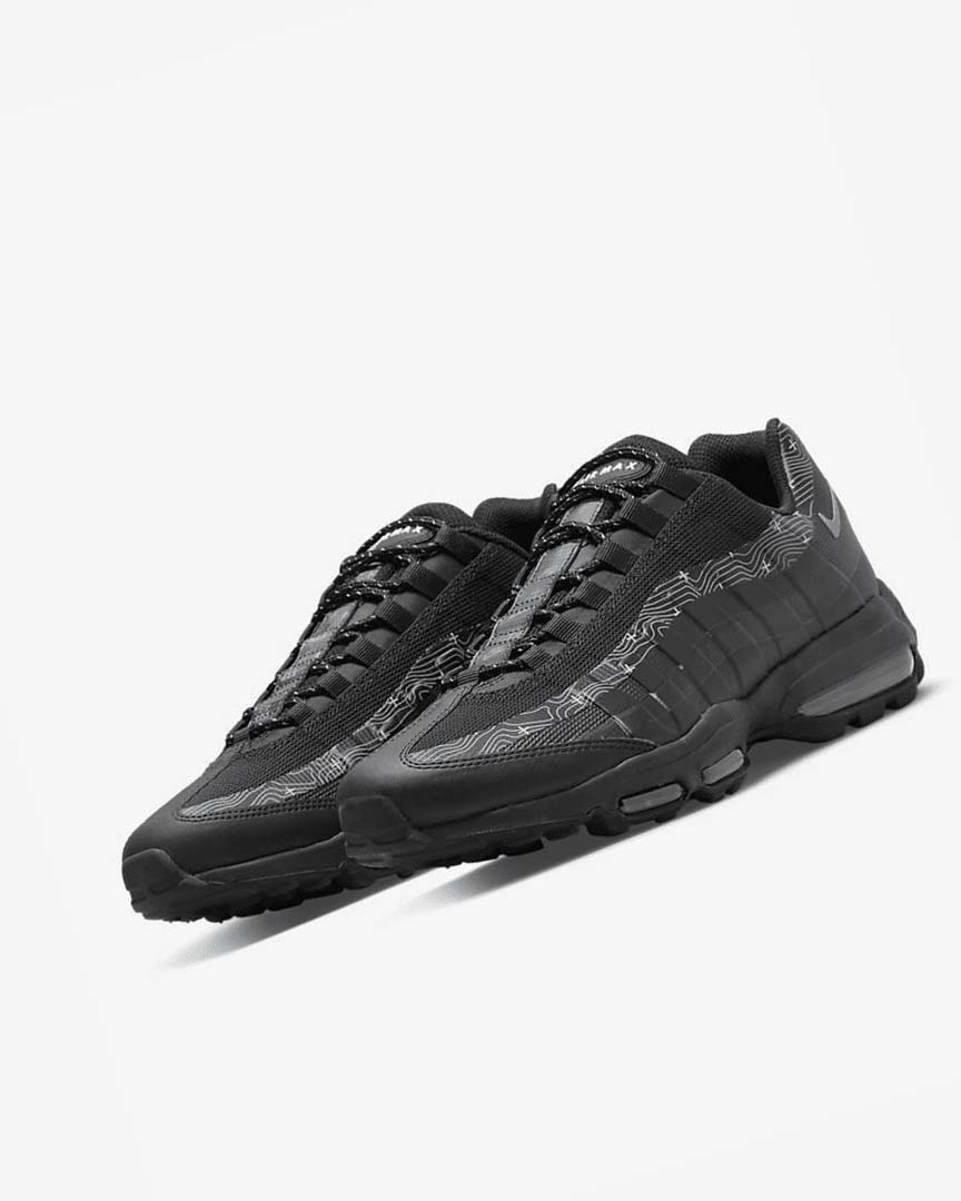 Black / Grey / White / Grey Men's Nike Air Max 95 UL Casual Shoes | UK2252