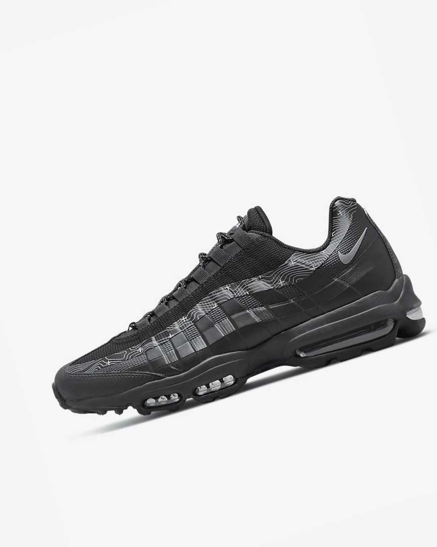 Black / Grey / White / Grey Men\'s Nike Air Max 95 UL Casual Shoes | UK2252