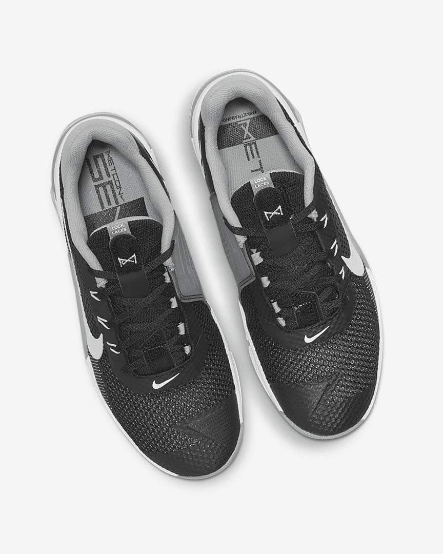 Black / Grey / White / Platinum Women's Nike Metcon 7 Training Shoes | UK2795