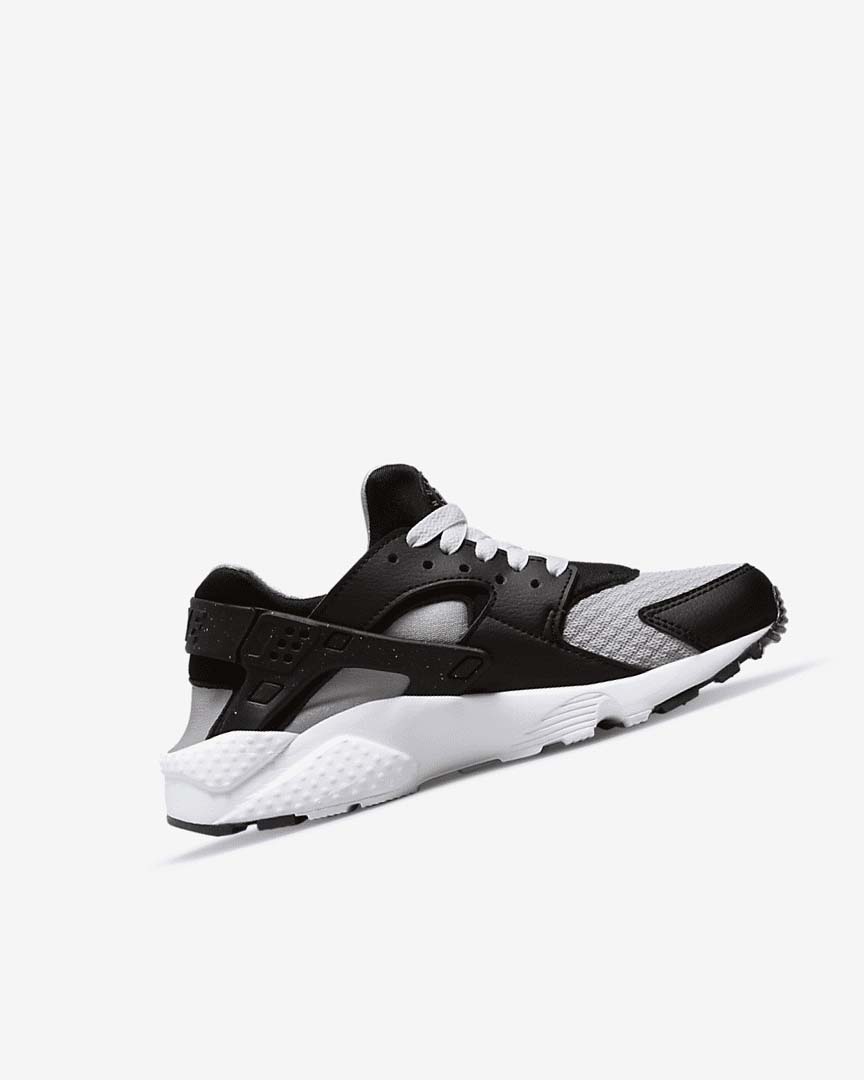 Black / Grey / White / Red Girls' Nike Huarache Run Shoes | UK3080