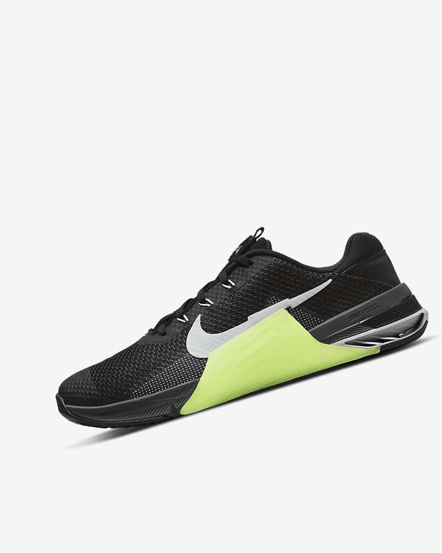 Black / Grey / White Women\'s Nike Metcon 7 Training Shoes | UK4958