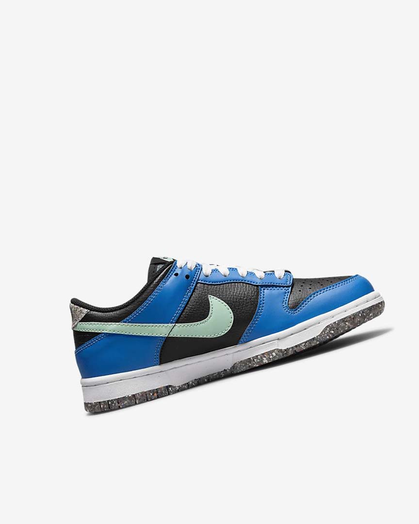 Black / Light Blue / Pink / Mint Boys' Nike Dunk Low SE Sneakers | UK4789