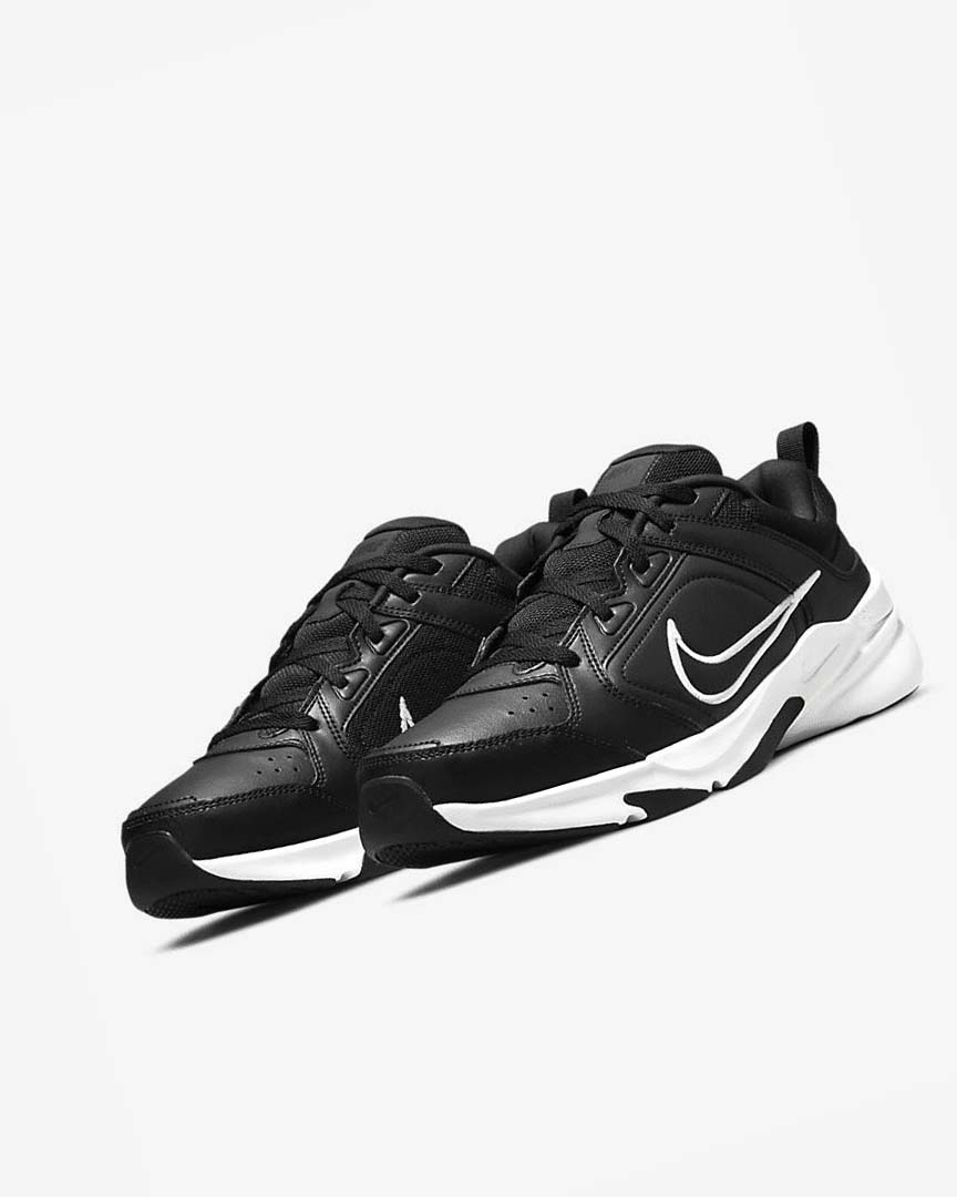 Black Men's Nike Defy All Day Training Shoes | UK2926