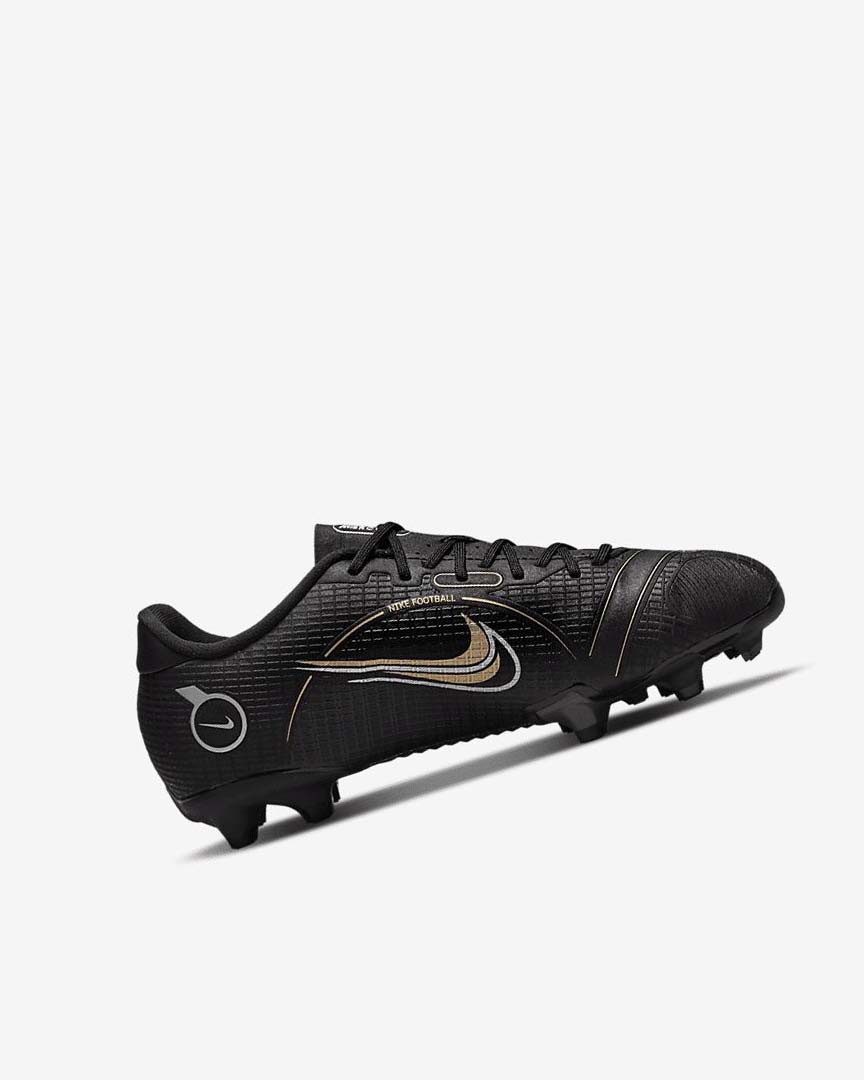 Black / Metal Silver / Grey / Metal Gold Boys' Nike Jr. Mercurial Vapor 14 Academy MG Football Boots | UK2545