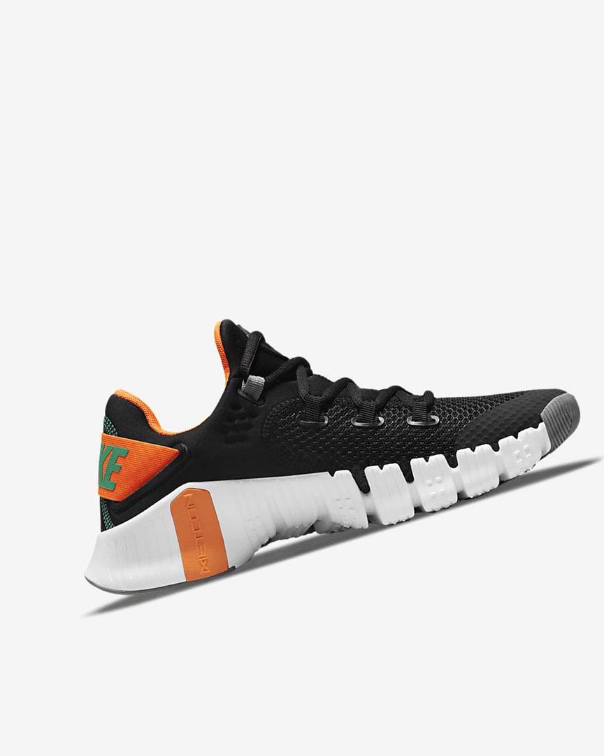 Black / Orange / White / Turquoise Women's Nike Free Metcon 4 Training Shoes | UK3116